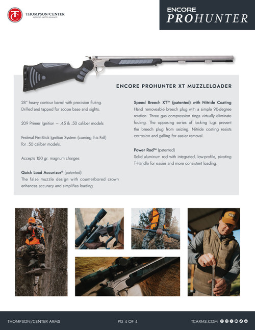 TC Encore PH Muzzle Loader Frame Assembly