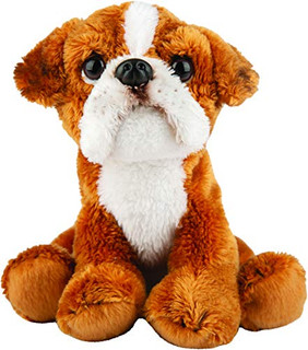 boxer dog cuddly toy