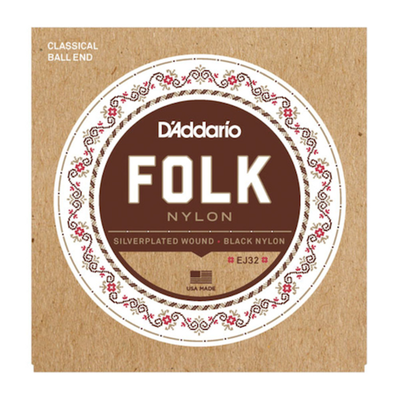 D'Addario Folk Nylon Strings