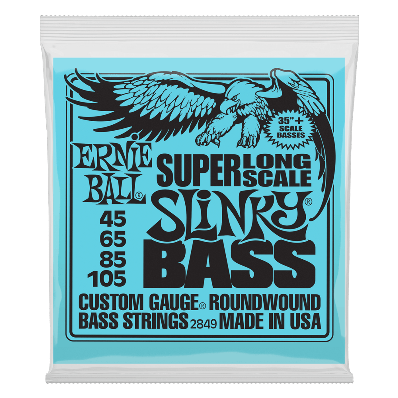 Ernie ball super slinky bass clearance