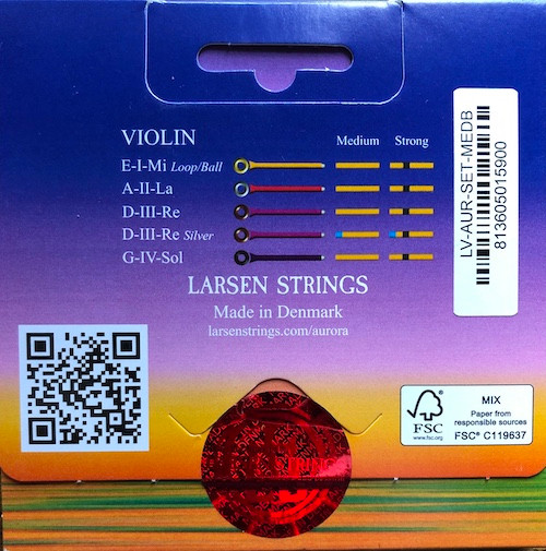 Aurora Violin Strings GimmeSomeStrings