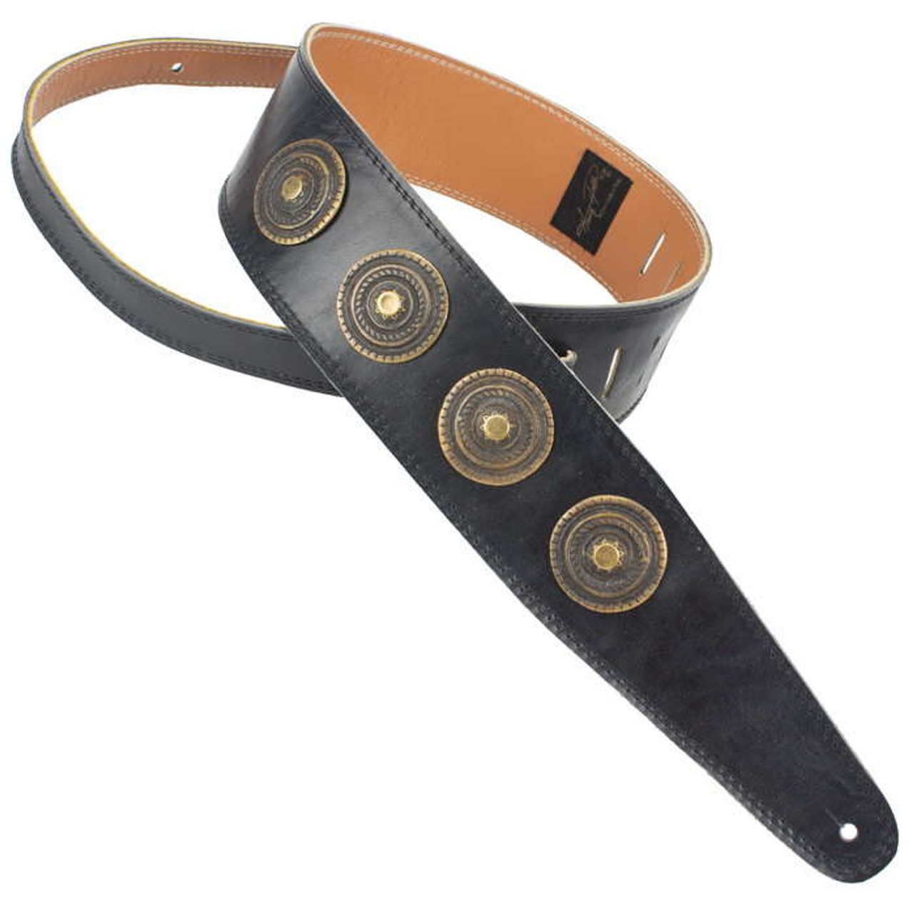 Henry Heller Suede Cross Guitar Strap