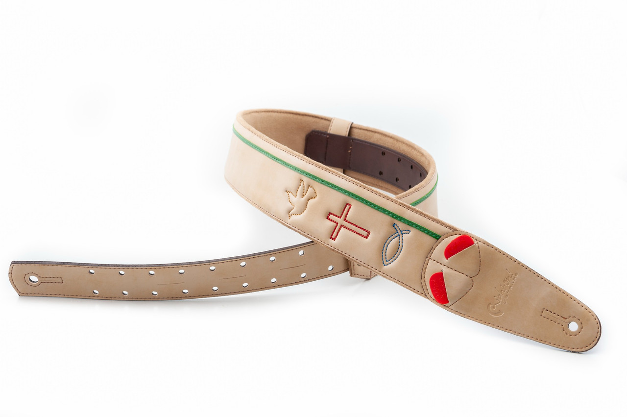 Righton Mojo Miracle Beige Guitar Strap | GimmeSomeStrings