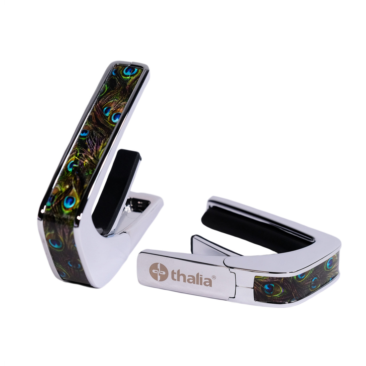 Thalia Pearl Peacock Capo | GimmeSomeStrings Thalia Pearl Peacock Capo | GimmeSomeStrings
