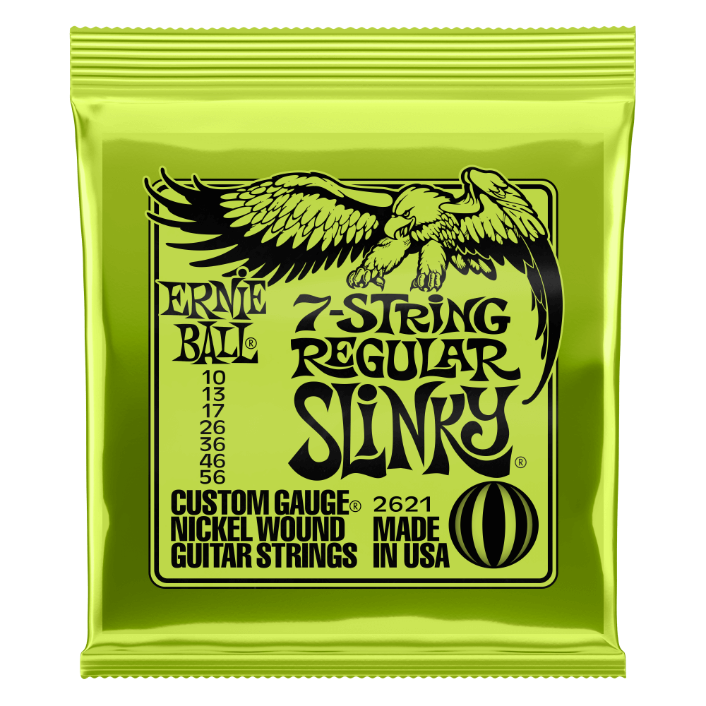 Ernie Ball 7-String Power Slinky 2620 .011-058 « Corde guitare électrique