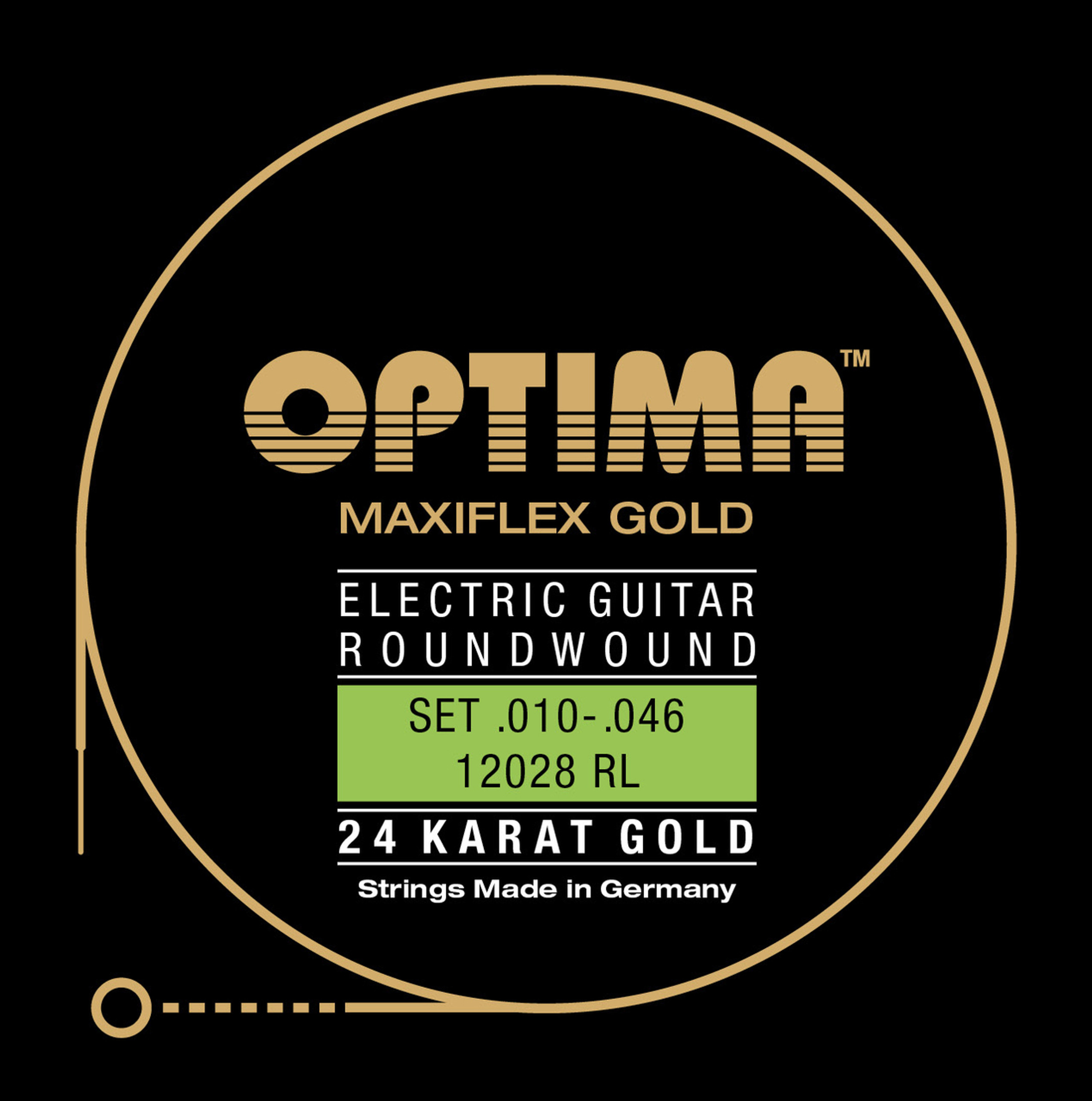 Optima 24K Gold Electric Strings GimmeSomeStrings