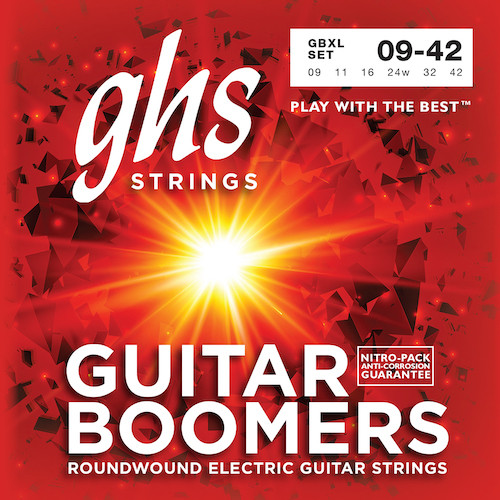 GHS Boomers Electric Guitar Strings gauges 9-42