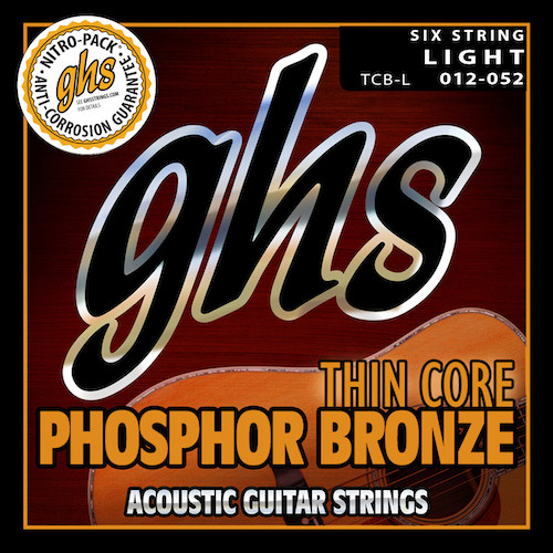 GHS Thin Core Phosphor Bronze Acoustic Guitar Strings