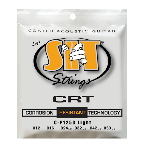 S.I.T CRT Coated Phosphor Bronze Acoustic Guitar Strings 12-53