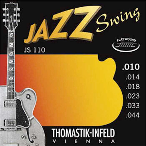 Thomastik-Infeld Jazz Swing Electric Guitar Strings flatwound; 10-44