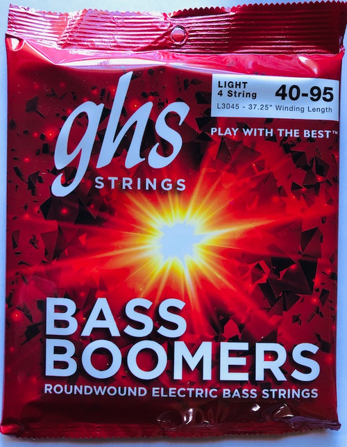 GHS Boomers Bass Guitar Strings; 40-95