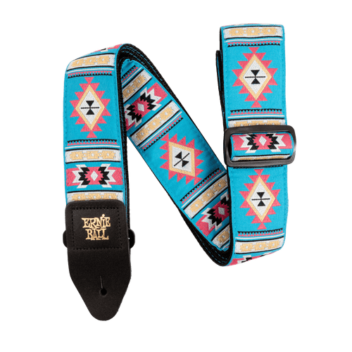 Ernie Ball Jacquard Guitar Strap - Sedona Blue