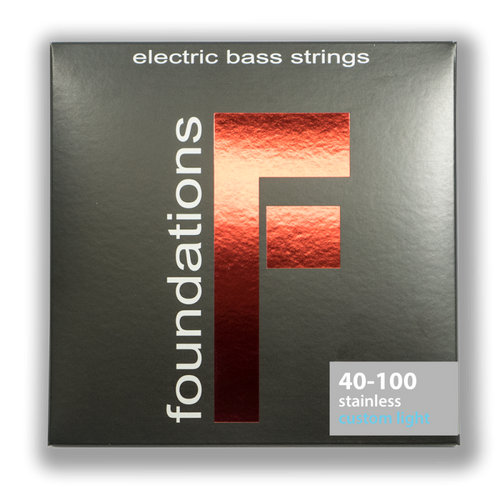 S.I.T Foundations Stainless Steel Bass Guitar Strings 40-100
