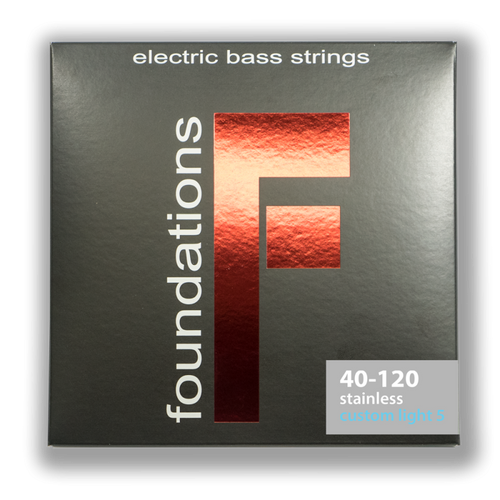 S.I.T Foundations Stainless Steel Bass Guitar Strings 40-120