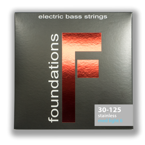 S.I.T Foundations Stainless Steel Bass Guitar Strings 30-125