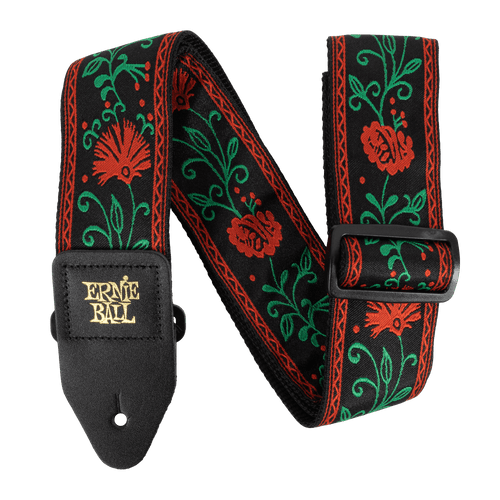 Ernie Ball Jacquard Guitar Strap - Western Rose