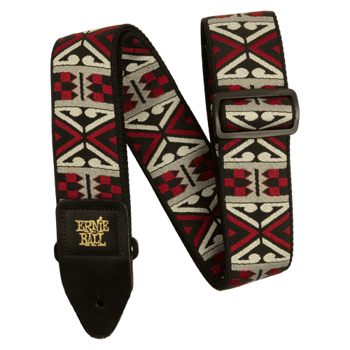 Ernie Ball Jacquard Guitar Strap - Primal Red