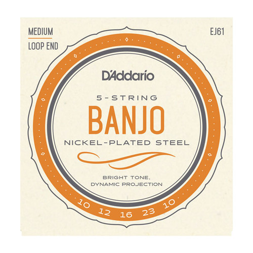 D'Addario Nickel Banjo Strings