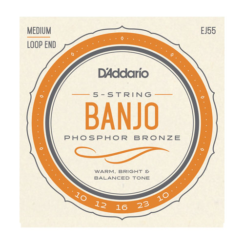D’Addario Phosphor Bronze Banjo Strings