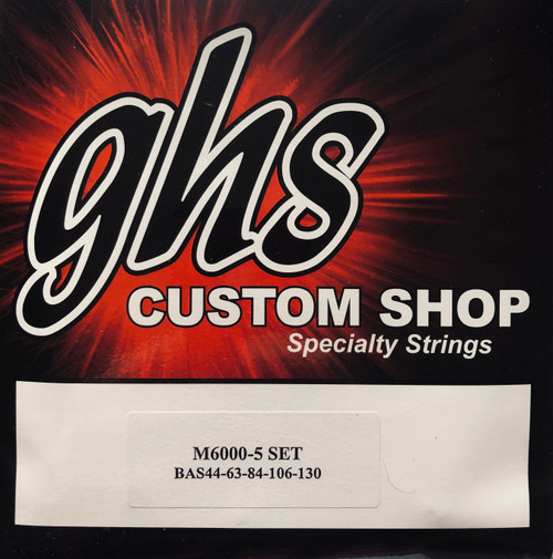 GHS Bassics Bass Guitar Strings; 44-130