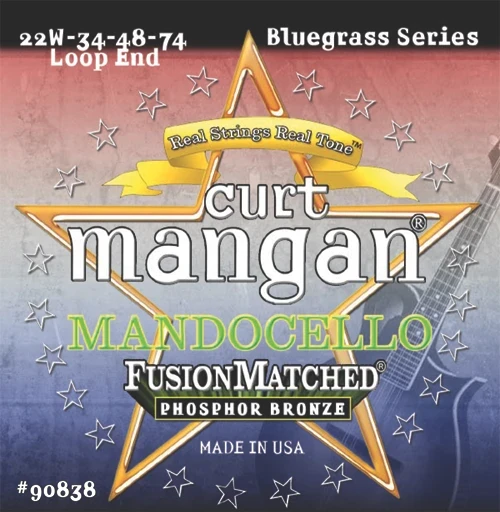 Curt Mangan Mandocello Strings – Phosphor Bronze Loop End 22-74