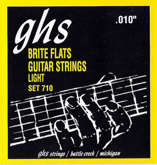 GHS Brite Flats Electric Guitar Strings