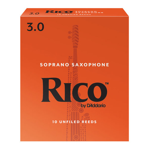Rico by D'Addario Soprano Saxophone Reeds (10-Pack)