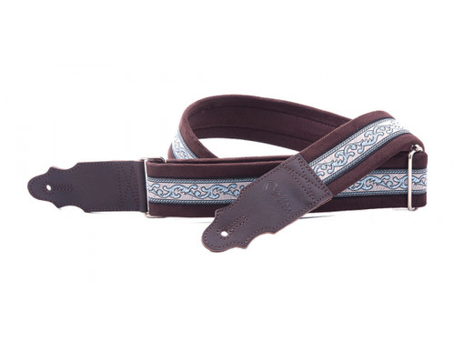 RightOn! Simple Mundaka Design Guitar Strap