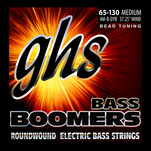 GHS Boomers Bass Guitar Strings for BEAD tuning