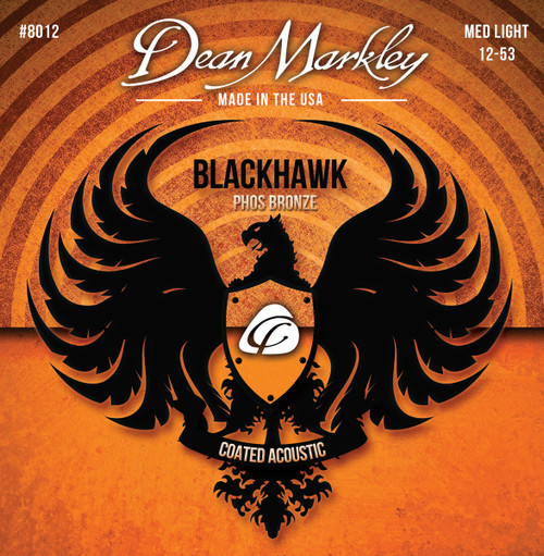 Dean Markley Blackhawk Coated Phosphor Bronze Acoustic Guitar Strings