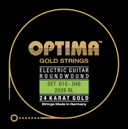 Optima 24K Gold Electric Guitar Strings