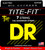 DR Tite-Fit Electric Guitar Strings; 7-String 10-56