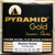 Pyramid Gold Chrome Nickel Flatwound Guitar Strings; 12-String set 10-46.5