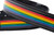RightOn! Mojo Prisma Rainbow Black Guitar Strap