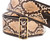 RightOn! Talisman Snake II Beige Guitar Strap