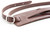 RightOn! Leathercraft Slim Brown Guitar Strap