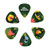 Beatles Yellow Submarine 55th Anniversary Guitar Picks, Pepperland Woods