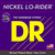 DR Nickel Plated Lo-Rider BASS Guitar Strings