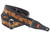 RightOn! Mojo Roses Black Design Guitar Strap