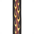 D'Addario Woven Guitar Strap - Hotrod Flame Red