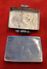 India and Asia Vintage Tibet Gau Box - Silver Amulet Container