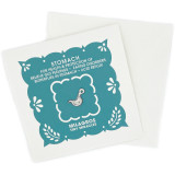STOMACH Milagro Notecard - For Health & Protection of, Believe Gut Feelings, Eating Disorders, Butterflies in Stomach, Acid Reflux