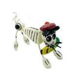 Peru Day of the Dead Cat with Bananas Figure, Handmade Fair Trade from Peru 