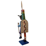 Wooden Hand Carved Mayan Masked Dancer Sculpture - Deer, Handmade from Guatemala