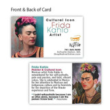 Long Beaded Frida Kahlo Earrings - Salmon, Handmade Fair Trade from Guatemala