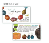 Tagua Nut Flower with Detail Earrings - Deep Poopy Red | Handmade Fair Trade from Ecuador