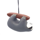 Handmade Sloth Balsa Wood Ornament, Fair Trade Handmade from Nicaragua