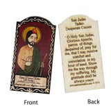 St. Jude Pocket Size Retablo - Patron of Desperate and Hopeless Causes, by artist Lynn Garlick