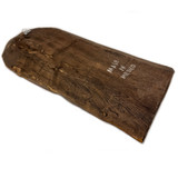 Rustic Hand Painted Archangel Raphael Batea Wall Hanging, Handmade from Mexico