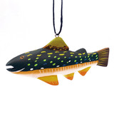 Brook Trout Balsa Wood Ornament, Fair Trade Handmade from Nicaragua